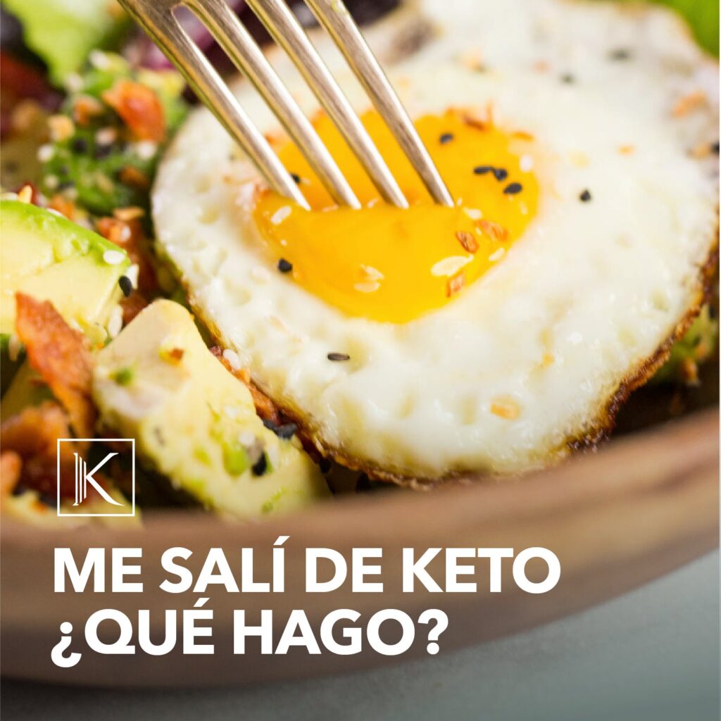 ME SALÍ DE KETO ¿QUÉ HAGO?