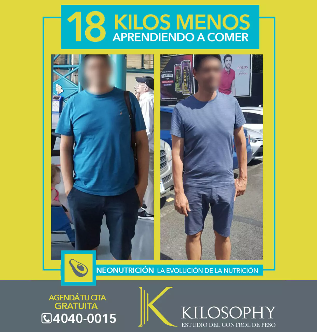 18 Kilos menos