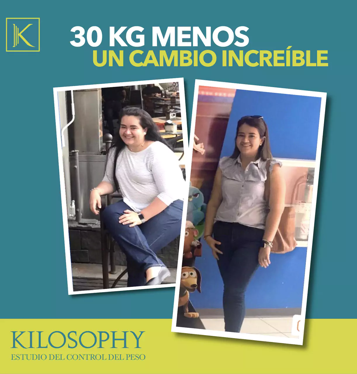 30 Kilos menos