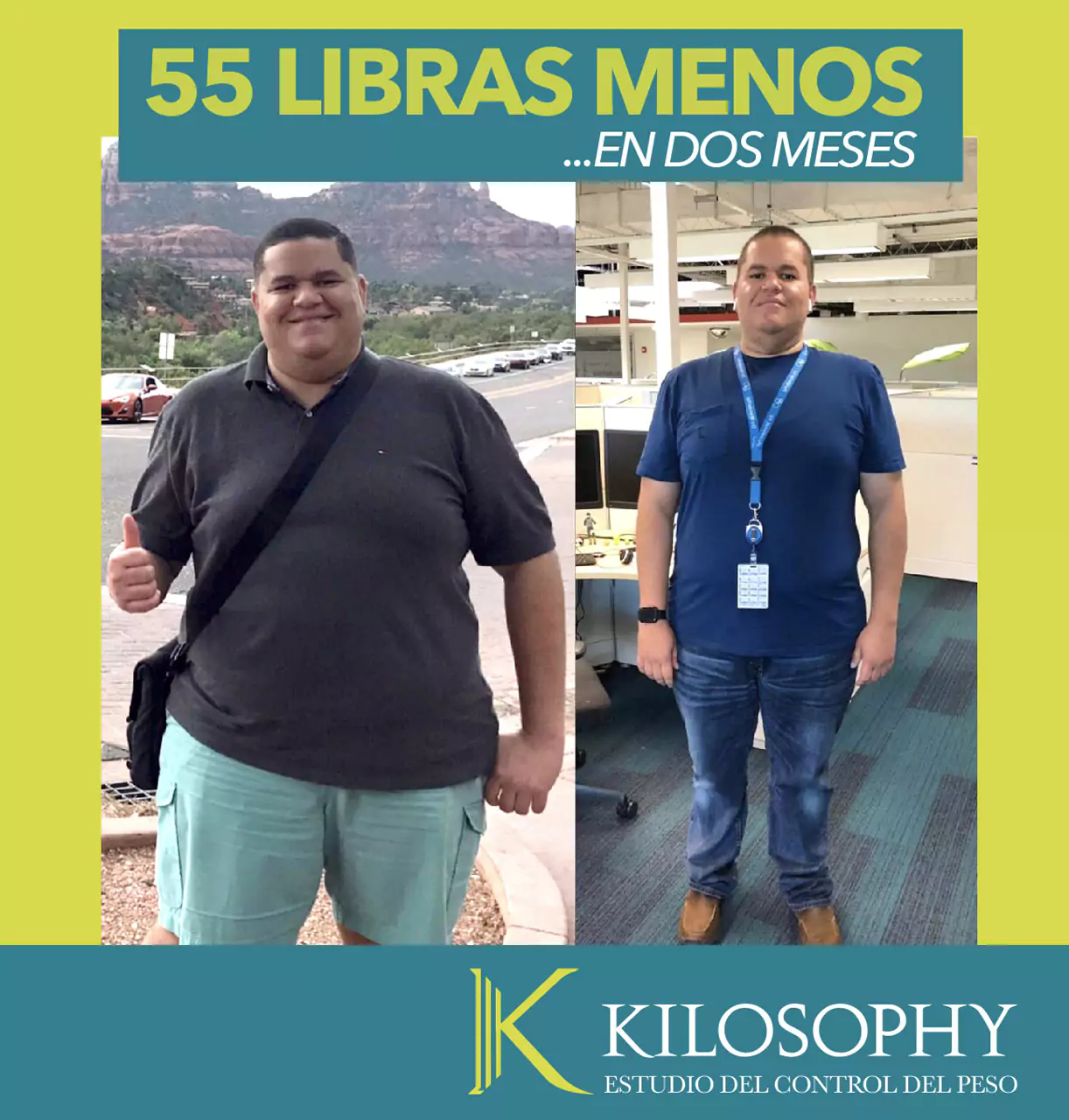 55 Libras menos