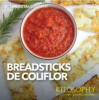 Breadsticks de coliflor