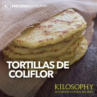 Tortillas de coliflor